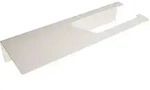 Designfabrik Hamburg Toilettenpapierhalter, Wei&szlig;, Metall, Rechteckig, 27x5x10 cm,