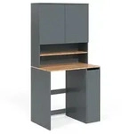 Vicco Waschmaschinenschrank, Anthrazit, Eiche, Holzwerkstoff, 1 F&auml;cher,...