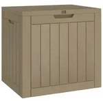 furnicato Gartenbox, Grau, Kunststoff, Rechteckig, 43x53x55.5 cm, Aufbewahrung &