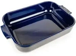 Peugeot Auflaufform, Blau, Keramik, 36x7.5x23.6 cm, Kochen, Auflaufformen