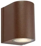 Marksl&ouml;jd AU&szlig;ENWANDLEUCHTE Alor, Braun, Metall, Kunststoff, oval,oval, F,...