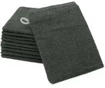 Zollner Waschhandschuh,, Anthrazit, Textil, 16x21 cm, Badtextilien, Waschlappen