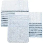 Zollner Waschhandschuh,, Blau, Textil, 16x22 cm, Badtextilien, Waschlappen