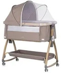 Chipolino Beistellbett, Braun, Metall, 49x84 cm, Babym&ouml;bel, Babybetten,