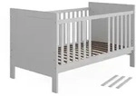 VitaliSpa Babybett, Wei&szlig;, Holzwerkstoff, 1-Sitzer, Rechteckig, 70x140 cm,