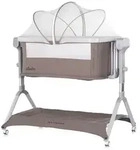 Chipolino Beistellbett, Braun, Metall, 52x83 cm, Babym&ouml;bel, Babybetten,