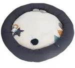 Sterntaler Krabbeldecke, Ecru, Textil, 100x14x100 cm, Spielzeug, Babyspielzeug,