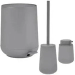 Zone Denmark Bad, Grau, Kunststoff, 23x29x23 cm, Badaccessoires