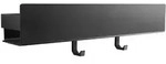 Designfabrik Hamburg Duschablage, Schwarz, Metall, Rechteckig, 42x8x9 cm,...