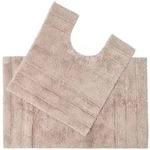Homescapes Badgarnitur, Beige, Textil, Uni, Rechteckig, 50x80 cm, Badtextilien,