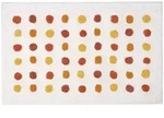Homescapes Badematte, Dunkelgelb, Textil, Gepunktet, Rechteckig, 50x80 cm,