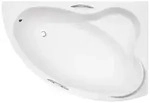 bad land Badewanne, Wei&szlig;, Kunststoff, 90x57.5x140 cm, Badezimmer, Baden &...