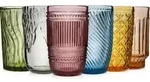 S&auml;nger Trinkgl&auml;ser, Mehrfarbig, Glas, 0.37 L, Rund, kratzfest, Essen &...