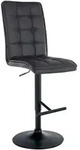 CLP Barhocker, Schwarz, Metall, 45x112x54 cm, Esszimmer, Barm&ouml;bel, Barhocker