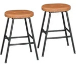 Barhocker, Braun, Kunststoff, 38x63x28 cm, Esszimmer, Barm&ouml;bel, Barhocker