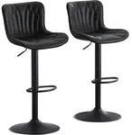 Barhocker, Schwarz, Kunststoff, 83x54x48 cm, Esszimmer, Barm&ouml;bel, Barhocker