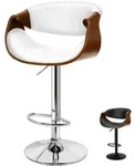 Barhocker, Wei&szlig;, Kunststoff, 40x110x40 cm, Esszimmer, Barm&ouml;bel, Barhocker