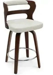 Barhocker, Beige, Holzwerkstoff, 46x94x54 cm, Esszimmer, Barm&ouml;bel, Barhocker