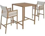 MCW Barset, Wei&szlig;, Textil, 90x115x90 cm, Esszimmer, Tische, Stehtische