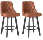 Barhocker, Braun, Kunststoff, 46x98x50 cm, Esszimmer, Barm&ouml;bel, Barhocker