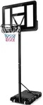 Costway Basketballanlage, Schwarz, Metall, 89x60 cm, Freizeit, Sport & Fitness