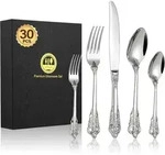 Besteckset, Silber, Metall, Essen & Trinken, Besteck, Besteck-Sets