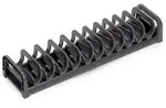 Emuca Tellereinsatz, Anthrazit, Metall, 12x8x47 cm, Kochen, K&uuml;chenhelfer,...