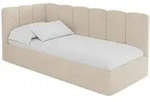 Altdecor Einzellbett, Kaschmir, Textil, 100x200 cm, Kinderzimmer & Jugendzimmer,