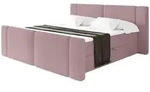 Altdecor Boxbett, Rosa, Holzwerkstoff, H4, H&ouml;he ca. 20 cm, 160x200 cm,...