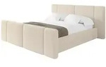 Altdecor Polsterbett, Cappuccino, Textil, 140x200 cm, Schlafzimmer, Betten,