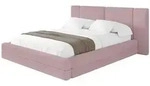 Altdecor Polsterbett, Rosa, Textil, 120x200 cm, Schlafzimmer, Betten, Polsterbetten