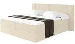 Altdecor Boxbett, Champagner, Holzwerkstoff, H3, H&ouml;he ca. 20 cm, 200x200 cm,