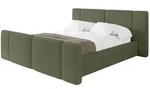 Altdecor Polsterbett, Olivgr&uuml;n, Textil, 200x200 cm, Schlafzimmer, Betten,
