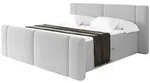 Altdecor Boxbett, Hellgrau, Holzwerkstoff, H3, H&ouml;he ca. 20 cm, 160x200 cm,