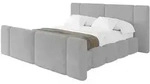 Altdecor Polsterbett, Hellgrau, Textil, 160x200 cm, Schlafzimmer, Betten,