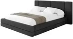 Altdecor Polsterbett, Schwarz, Textil, 180x200 cm, Schlafzimmer, Betten,