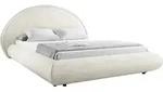 Mirjan24 Polsterbett, Creme, Textil, Rechteckig, 160x200 cm, Schlafzimmer, Betten,