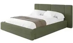 Altdecor Polsterbett, Olivgr&uuml;n, Textil, 180x200 cm, Schlafzimmer, Betten,