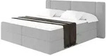 Altdecor Boxbett, Greige, Holzwerkstoff, H4, H&ouml;he ca. 20 cm, 200x200 cm,