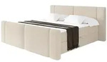 Altdecor Boxbett, Ecru, Holzwerkstoff, H4, H&ouml;he ca. 20 cm, 160x200 cm,...