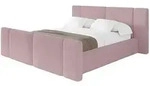 Altdecor Polsterbett, Rosa, Textil, 180x200 cm, Schlafzimmer, Betten, Polsterbetten