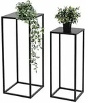 DanDiBo Blumenhocker, Schwarz, Metall, 30x70x30 cm, Wohnzimmer,...
