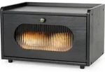 Brotkasten, Braun, Holz, 23.5x22x36.5 cm, K&uuml;chenzubeh&ouml;r, Brotk&auml;sten &...