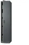 Muralo Aktenschrank, Anthrazit, Metall, 4 F&auml;cher, 40x185x45 cm, Waschk&uuml;che,