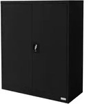 Ml-Design Aktenschrank, Schwarz, Metall, Rechteckig, 40x109x90 cm, Arbeitszimmer,