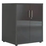 Mid.you Aktenschrank Office Edition, Anthrazit, Anthrazit Hochglanz,...