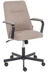 Beliani B&uuml;rostuhl, Hellbraun, Textil, 62x90x62 cm, Arbeitszimmer, B&uuml;rost&uuml;hle,