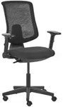 Beliani B&uuml;rostuhl, Schwarz, Textil, 66x95x58 cm, Arbeitszimmer, B&uuml;rost&uuml;hle,