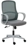 Beliani B&uuml;rostuhl, Grau, Textil, 61x97x65 cm, Arbeitszimmer, B&uuml;rost&uuml;hle,
