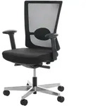 MCW B&uuml;rostuhl, Schwarz, Textil, 72x106x70 cm, Arbeitszimmer, B&uuml;rost&uuml;hle,
